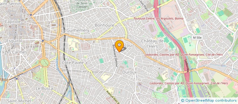 localisation de l'entreprise MADAME ALIZEE REVILLON  TOULOUSE