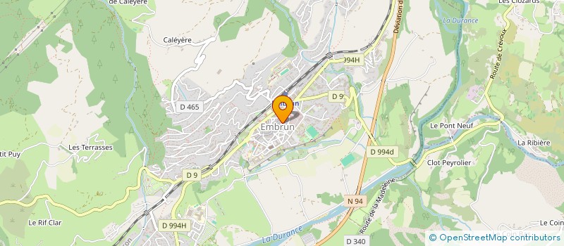 localisation de l'entreprise MADAME ALIZEE RIORDA à EMBRUN