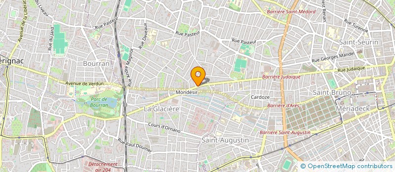 localisation de l'entreprise MADAME ALIZEE SERRA  BORDEAUX