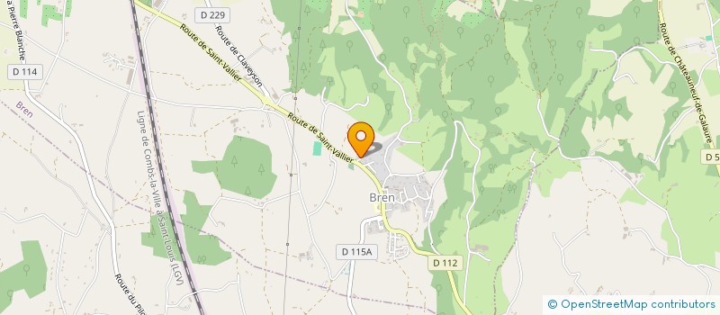 localisation de l'entreprise MADAME ALIZEE-SHAKTI BRIEULLE  BREN