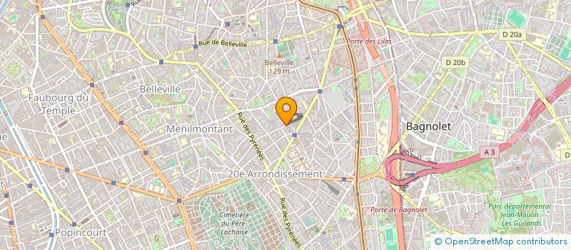 localisation de l'entreprise MADAME ALIZEE SIMON  PARIS