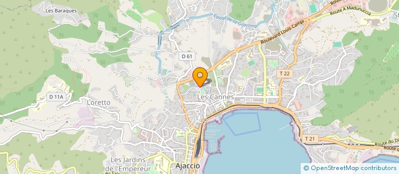 localisation de l'entreprise MADAME ALIZEE SORLUT à AJACCIO