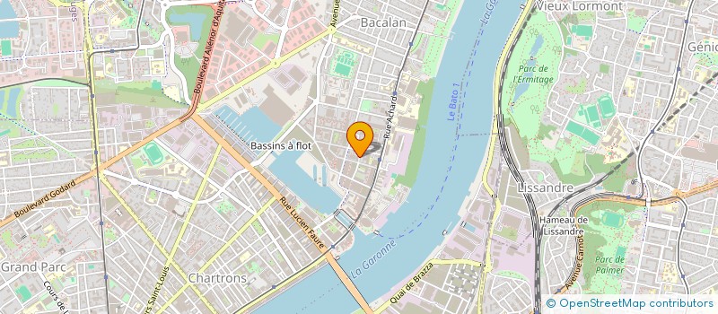 localisation de l'entreprise MADAME ALIZEE STOLBOWSKY  BORDEAUX