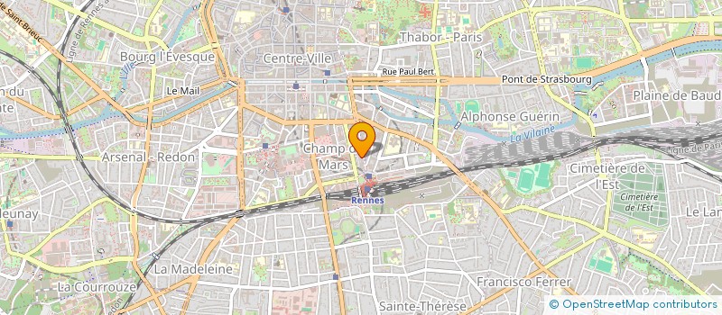 localisation de l'entreprise MADAME ALIZEE TROCQUE  RENNES