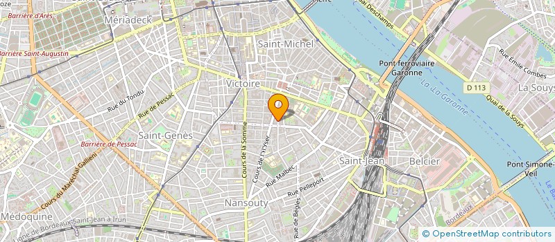 localisation de l'entreprise MADAME ALIZEE VALLAT  BORDEAUX