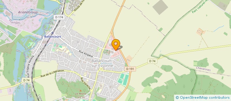 localisation de l'entreprise MADAME ALIZEE VENON à BALLANCOURT-SUR-ESSONNE