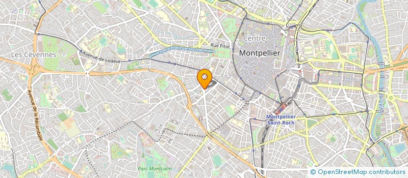 localisation de l'entreprise MADAME ALIZEE VERNHES à MONTPELLIER