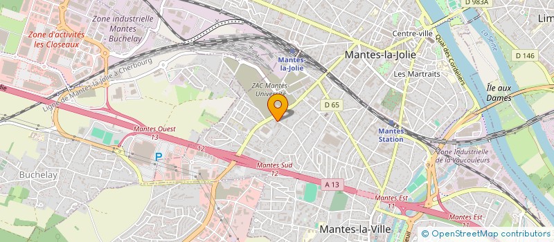 localisation de l'entreprise MADAME ALIZEE VETTIER  MANTES-LA-VILLE