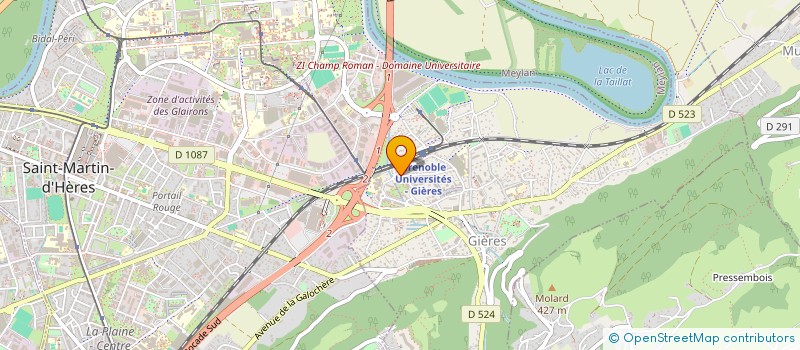 localisation de l'entreprise MADAME ALIZEE VISCONTI  GIERES