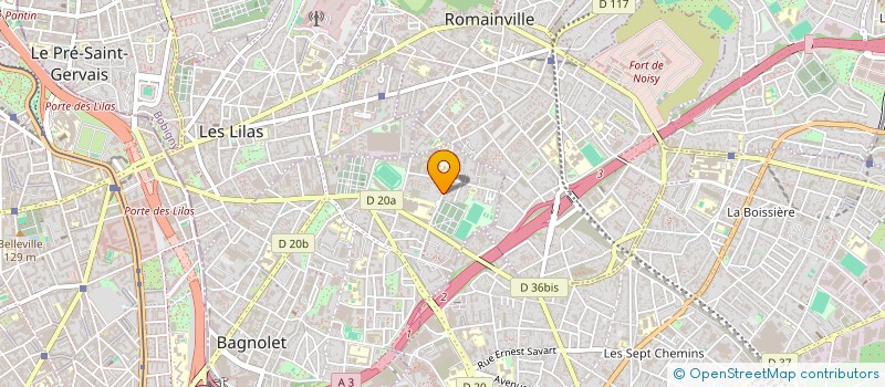 localisation de l'entreprise MADAME ALLA ANDREASSYAN à BAGNOLET