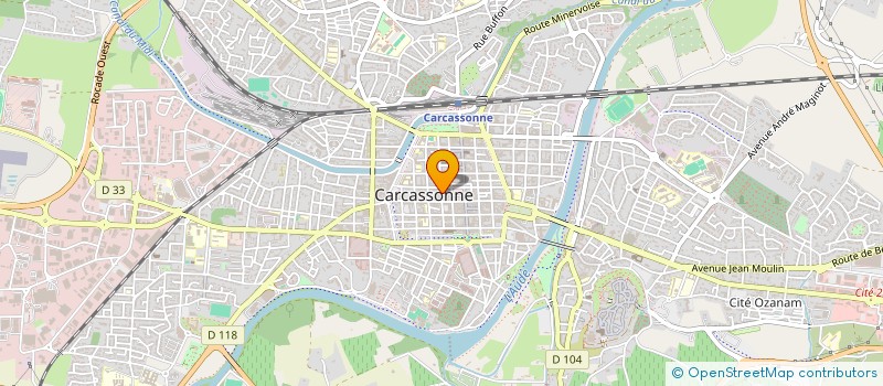 localisation de l'entreprise MADAME ALLA AVDONINA  CARCASSONNE