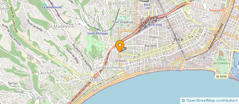 localisation de l'entreprise MADAME ALLA IKHANOVSKA à NICE