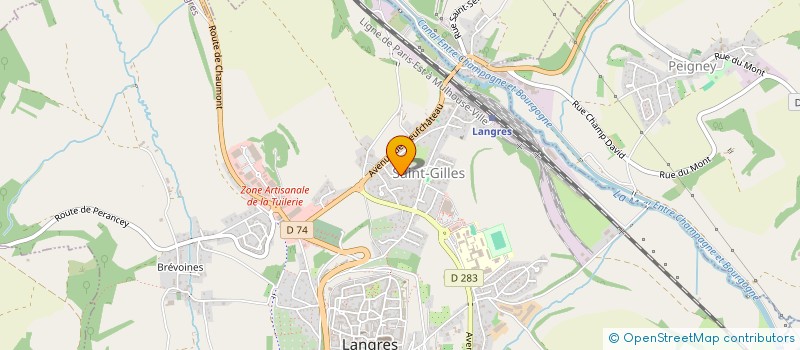 localisation de l'entreprise MADAME ALLA KARAKHANIAN à LANGRES