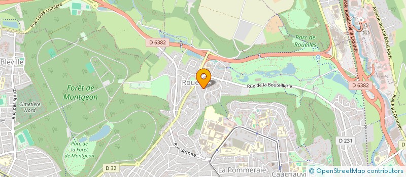 localisation de l'entreprise MADAME ALLA KOCHEVAR  LE HAVRE