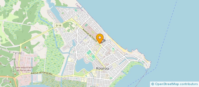 localisation de l'entreprise MADAME ALLA LIASKOVSKA à KOUROU