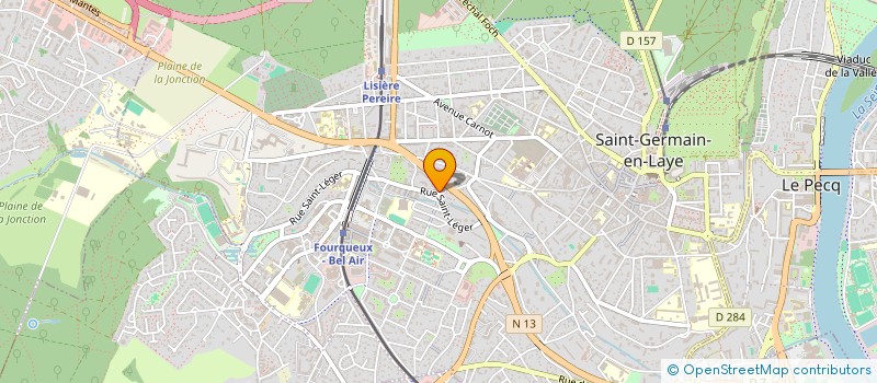 localisation de l'entreprise MADAME ALLA PAVLOVA à SAINT-GERMAIN-EN-LAYE