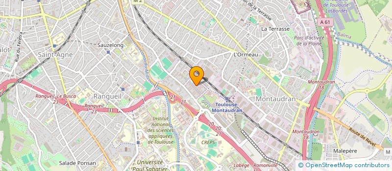 localisation de l'entreprise MADAME ALLAG BELKHIR à TOULOUSE