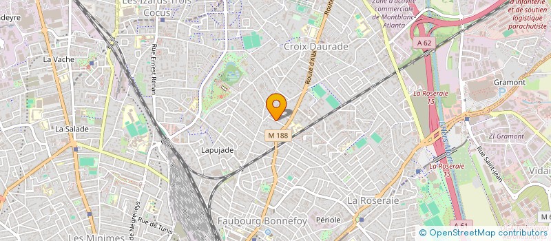 localisation de l'entreprise MADAME ALLATCHI MAHAMAT à TOULOUSE