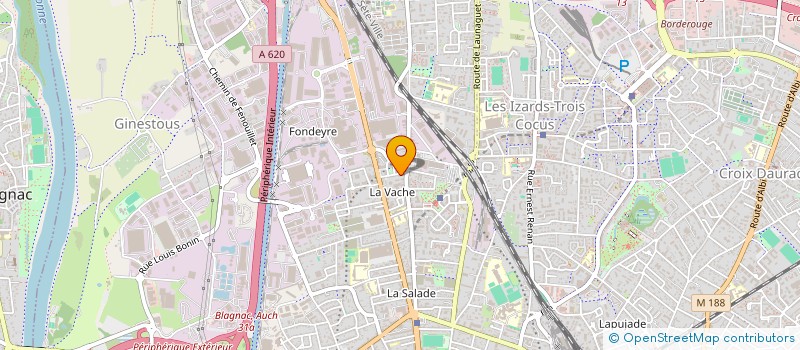 localisation de l'entreprise MADAME ALLATXHI MAHAMAT à TOULOUSE