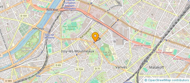localisation de l'entreprise MADAME ALLEGRINE COHEN à ISSY-LES-MOULINEAUX
