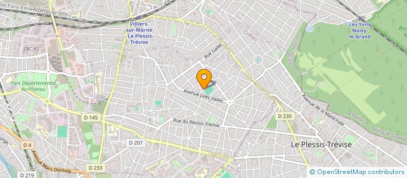 localisation de l'entreprise MADAME ALLEMAND GAVEAU  CHAMPIGNY-SUR-MARNE