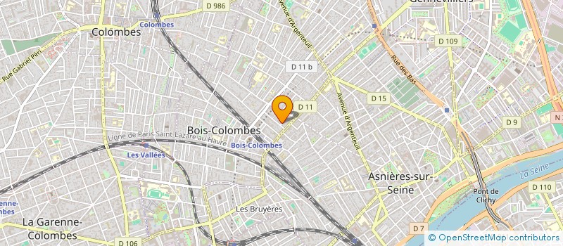 localisation de l'entreprise MADAME ALLIA NYANG à BOIS-COLOMBES