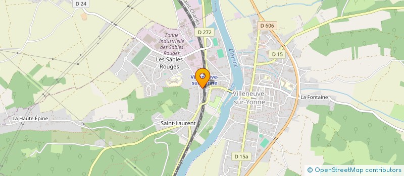 localisation de l'entreprise MADAME ALLISON BECAN à VILLENEUVE-SUR-YONNE