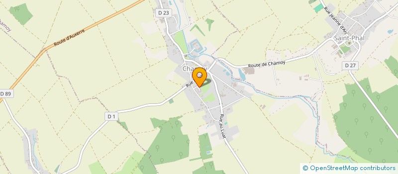 localisation de l'entreprise MADAME ALLISON BEER  CHAMOY