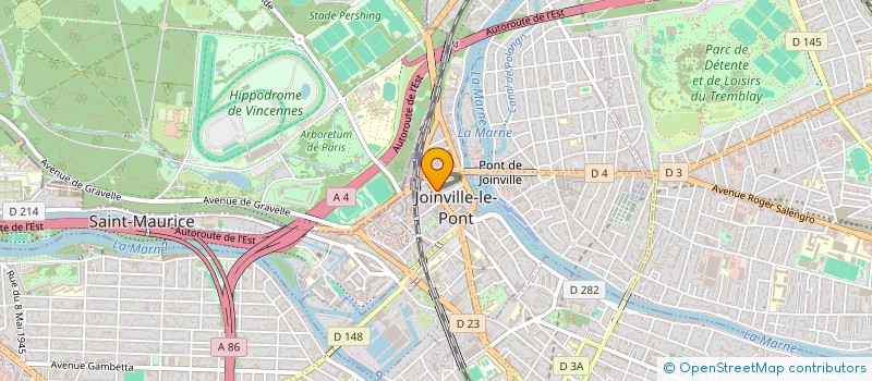 localisation de l'entreprise MADAME ALLISON BRACKE  JOINVILLE-LE-PONT