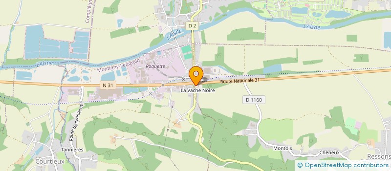 localisation de l'entreprise MADAME ALLISON CARLIER  DAMMARTIN-EN-GOELE