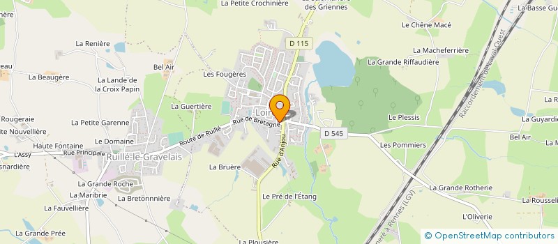 localisation de l'entreprise MADAME ALLISON CHATELAIS à LOIRON-RUILLE