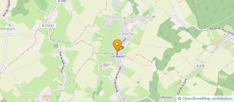 localisation de l'entreprise MADAME ALLISON CHELU  JOURNY