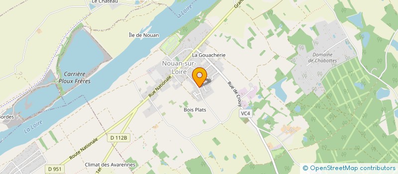 localisation de l'entreprise MADAME ALLISON CNAEPKENS  SAINT-LAURENT-NOUAN