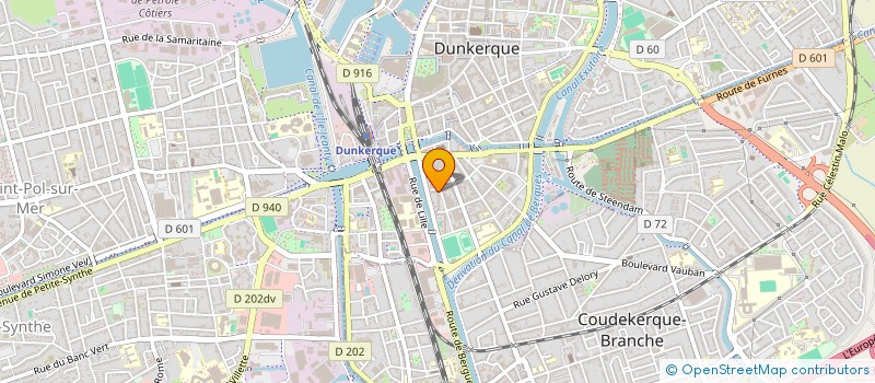 localisation de l'entreprise MADAME ALLISON DECHERF à DUNKERQUE