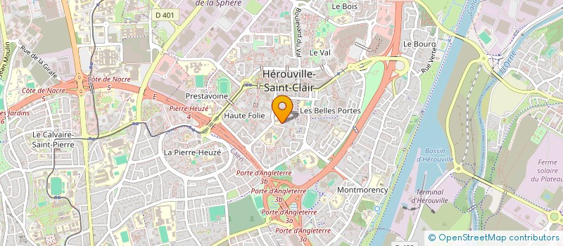 localisation de l'entreprise MADAME ALLISON ESTONAT à HEROUVILLE-SAINT-CLAIR