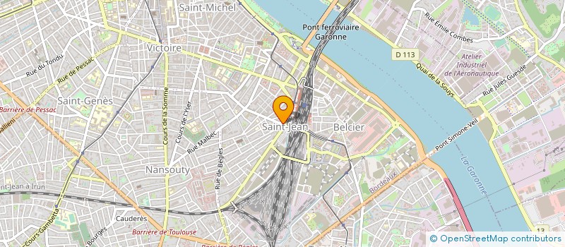 localisation de l'entreprise MADAME ALLISON FISCHER à BORDEAUX