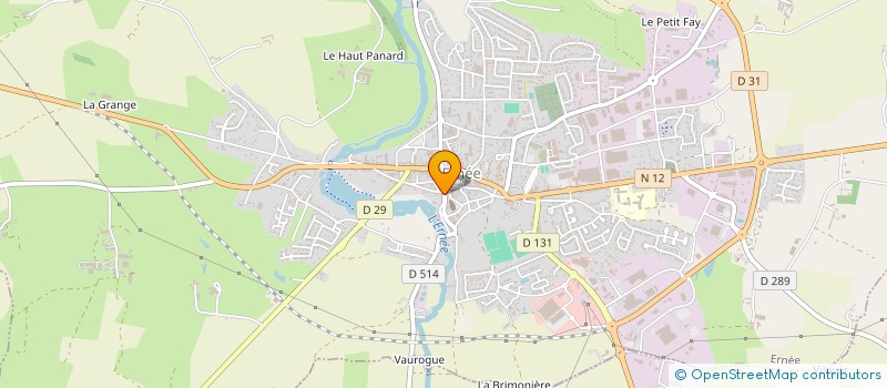 localisation de l'entreprise MADAME ALLISON FOINEL  ERNEE