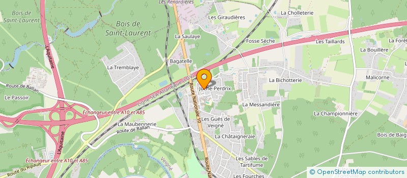 localisation de l'entreprise MADAME ALLISON FOURNIOL-PONNEAU  VEIGNE