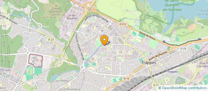 localisation de l'entreprise MADAME ALLISON GUINCETRE à TRAPPES