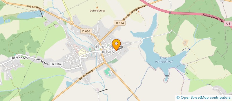 localisation de l'entreprise MADAME ALLISON KIRCH  PUTTELANGE-AUX-LACS