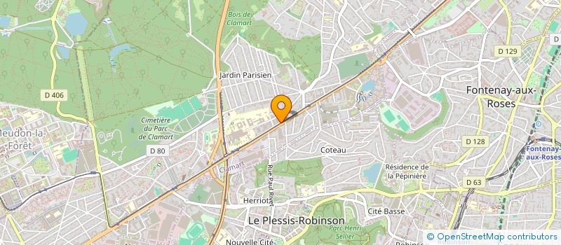 localisation de l'entreprise MADAME ALLISON LAUNAY  CLAMART