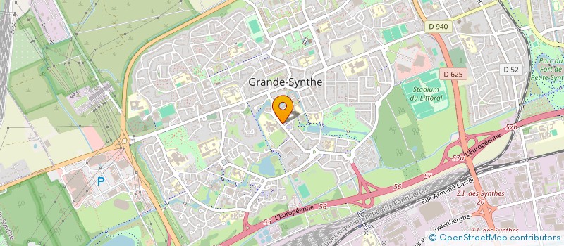 localisation de l'entreprise MADAME ALLISON MASSON  GRANDE-SYNTHE