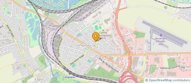 localisation de l'entreprise MADAME ALLISON QUIN  LONGUEAU