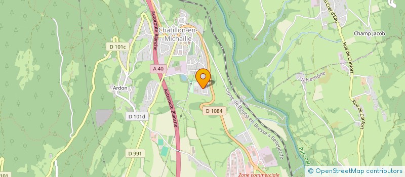 localisation de l'entreprise MADAME ALLISON SAGNOL à VALSERHONE