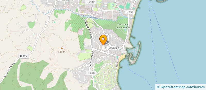 localisation de l'entreprise MADAME ALLISON TAHON  BORMES-LES-MIMOSAS