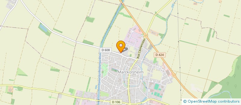 localisation de l'entreprise MADAME ALLISON WEBER  MARCKOLSHEIM