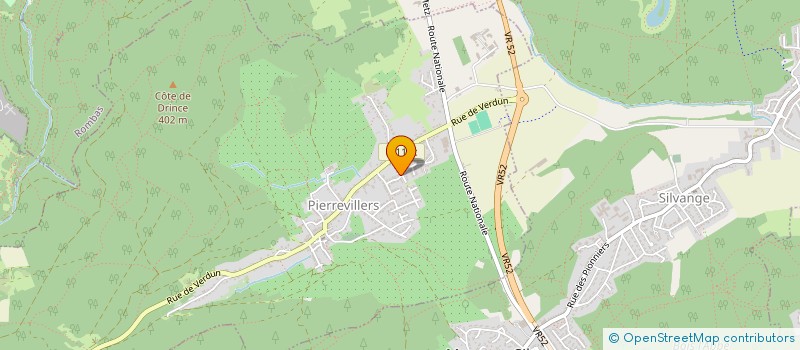 localisation de l'entreprise MADAME ALLISON ZANNETTI  PIERREVILLERS