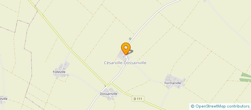 localisation de l'entreprise MADAME ALLISONE POMMERAT à CESARVILLE-DOSSAINVILLE