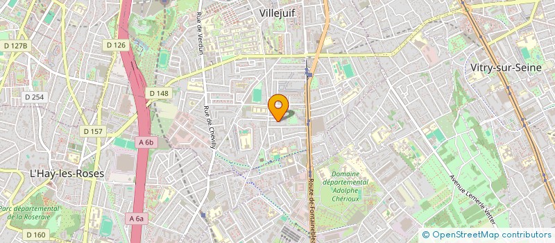 localisation de l'entreprise MADAME ALLISSIA BENHENIA à VILLEJUIF