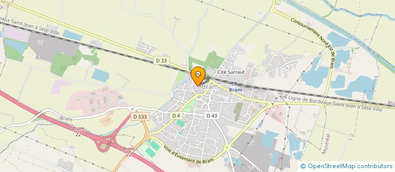 localisation de l'entreprise MADAME ALLISSON BERTON  VILLESISCLE